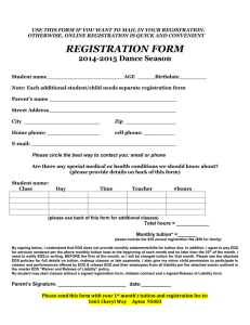 registration form- 2014-2015