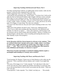 Improving Teaching with Research and Theory - ED-180