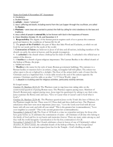 Notes for Grade 8 November 18th Assessment
