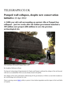 Recent articles 2012 - failed conservation