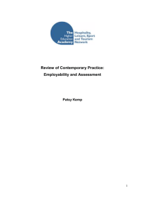 Employability and Assessment - Quality Research International