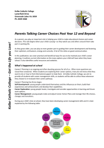 Parent Career Info Flyer