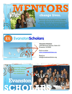 MentorS - Evanston Scholars