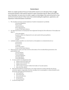 Practice Exam 2 Below are sample questions from your book (all the