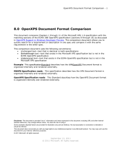 OpenXPS Document Comparison Result