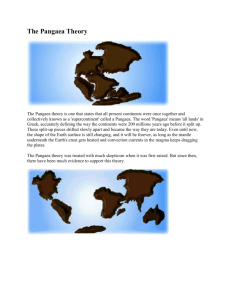 The Pangaea Theory - River Dell Regional School District