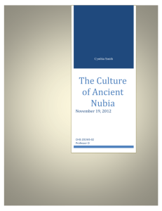 The Culture of Ancient Nubia
