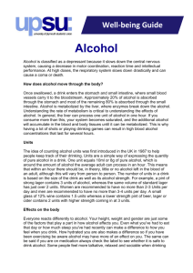 Well-being Guide Alcohol