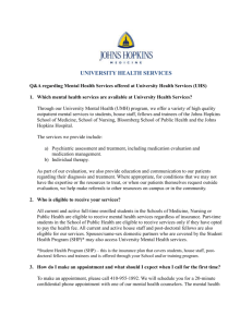 UMH Scope of Practice - Johns Hopkins Medicine
