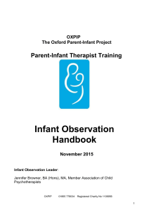 Infant Observation Handbook