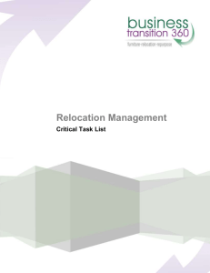 Relocation Management - Business Transition 360