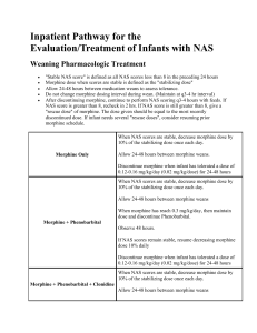 Inpatient Pathway for the Evaluation/Treatment of