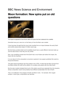 Moon formation: New spins put on old questions