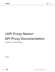 API Proxy Documentation