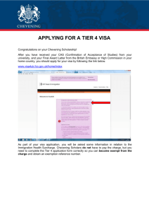 our step by step visual guide to making your visa application.