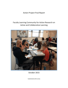 the groups`s report submitted for AQIP