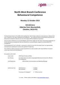 latest 12th Oct behavioural competence conf