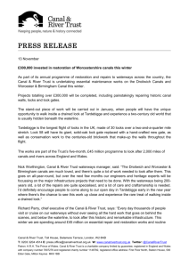 Press Release - Canal & River Trust