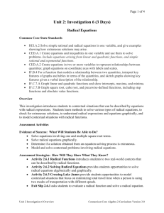 Overview - Connecticut Core Standards