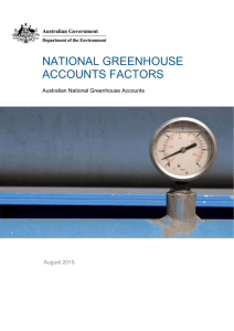 National Greenhouse Accounts Factors - August 2015 (DOCX