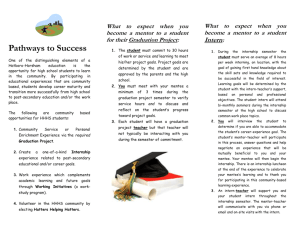 So You`ve Been Asked to Be a Mentor Brochure - Hatboro