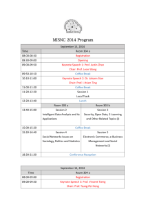 Please the tentative conference program in Word format.
