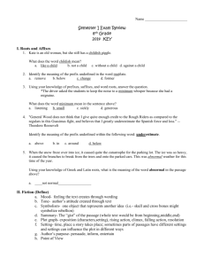 Semester Exam Review KEY_8th (1)