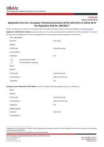 FORM01bEN Valid as of 2013-09-16 Application form for a