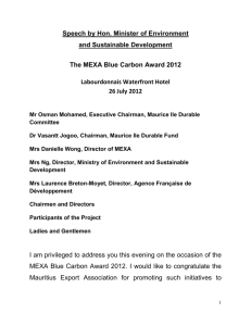 12.07.26 Mexa Blue Carbon Award