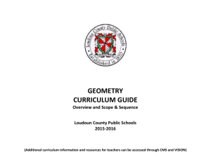 Geometry - Loudoun County Public Schools