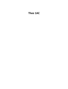 Thee 1AC