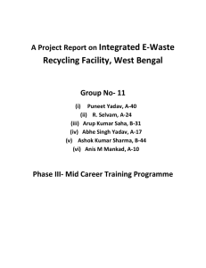 17. A Project Report on Integrated E