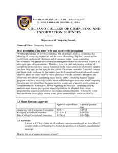 Computing Security - Rochester Institute of Technology