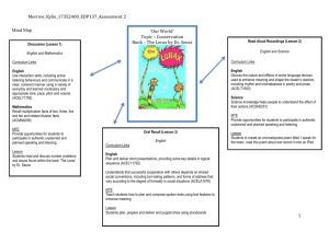 The Lorax Lesson plan