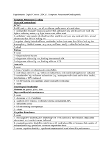 Supplemental Digital Content (SDC) 1. Symptom Assessment