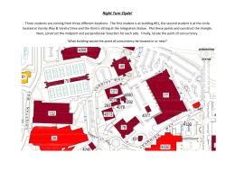 Points of Concurrency Chart