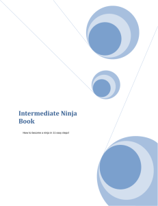 Intermediate Ninja Book