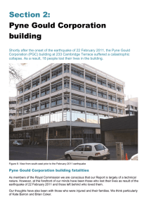 Pyne Gould Corporation building - Canterbury Earthquakes Royal