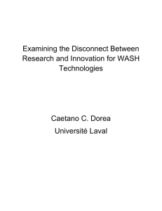 Caetano - Examining the Disconnect Between Research