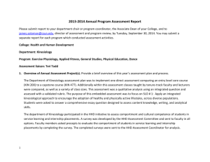 2013-2014 Annual Program Assessment Report