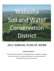 Wabasha County Soil and Water Conservation