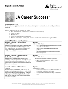JA Career Success