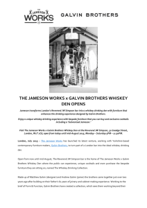 THE JAMESON WORKS x GALVIN BROTHERS
