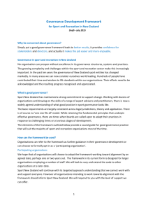 Voluntary code of governance Version 5 April 2015