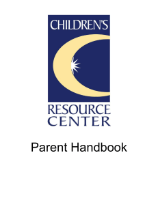 Click here to CRC Preschool Parent Handbook