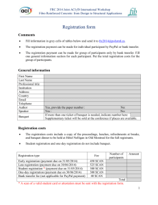 Registration form - École Polytechnique de Montréal
