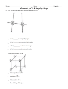 Geometry Ch.3 Step-by-Step