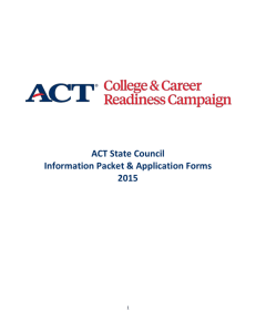 2015 - ACT