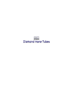 Our Profile in Doc - Diamond Hones Tubes