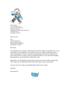 flat stanley intro letter